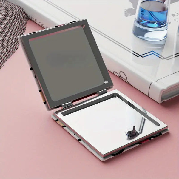 Hello Kitty Small Mirror, Portable Double-sided Folding Makeup Mirror, Perfect Mirror For Outside CO/B\HA 