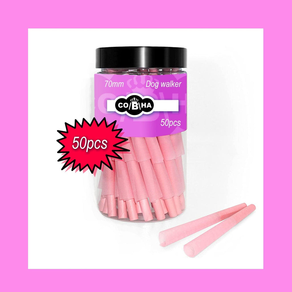 50 cones / 70mm Pink Pre Rolled cones | 50 cones | slow burning CO/B\HA 