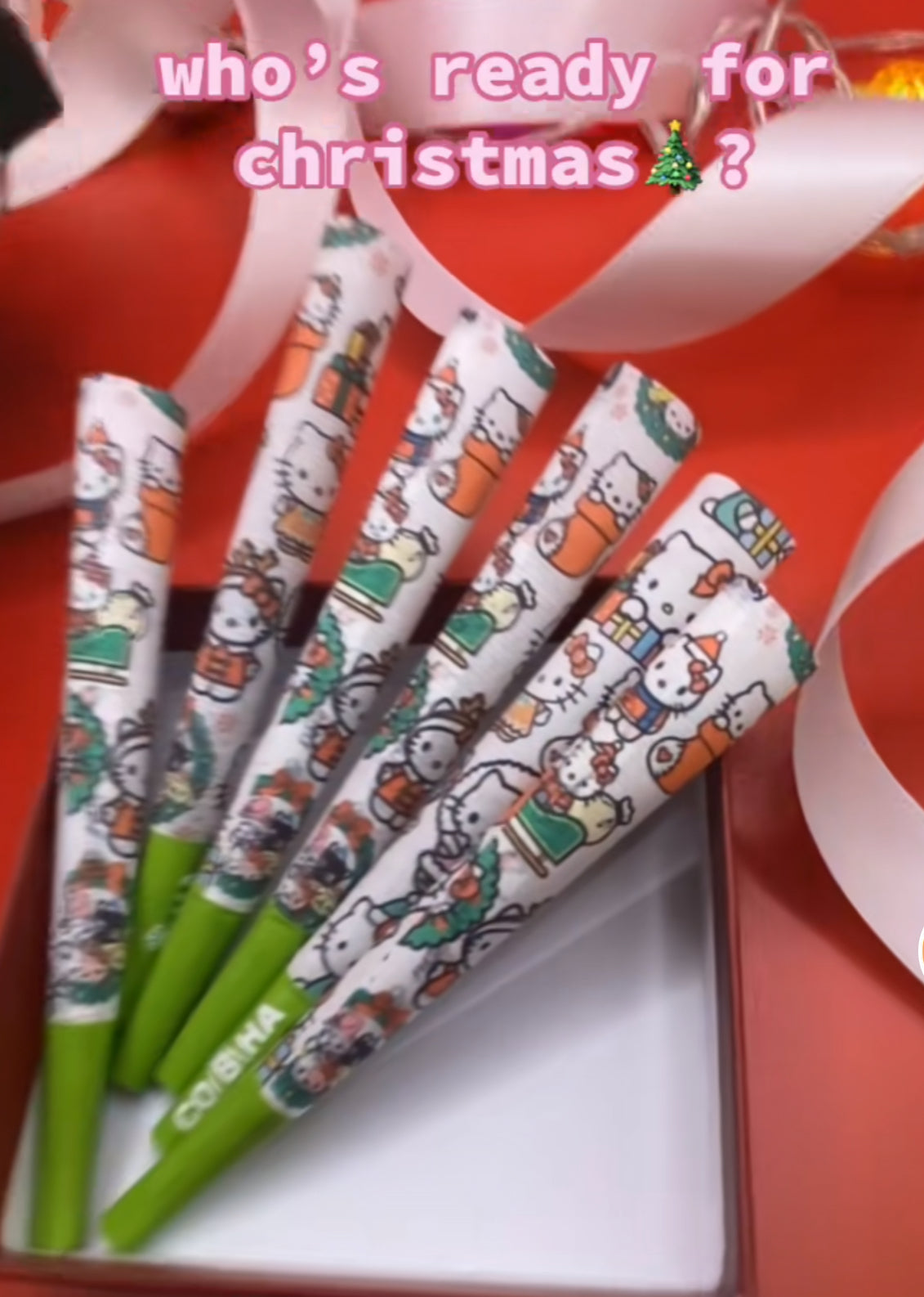 Xmas Kitty 6 Pre-Roll Cones - 1.5 gram