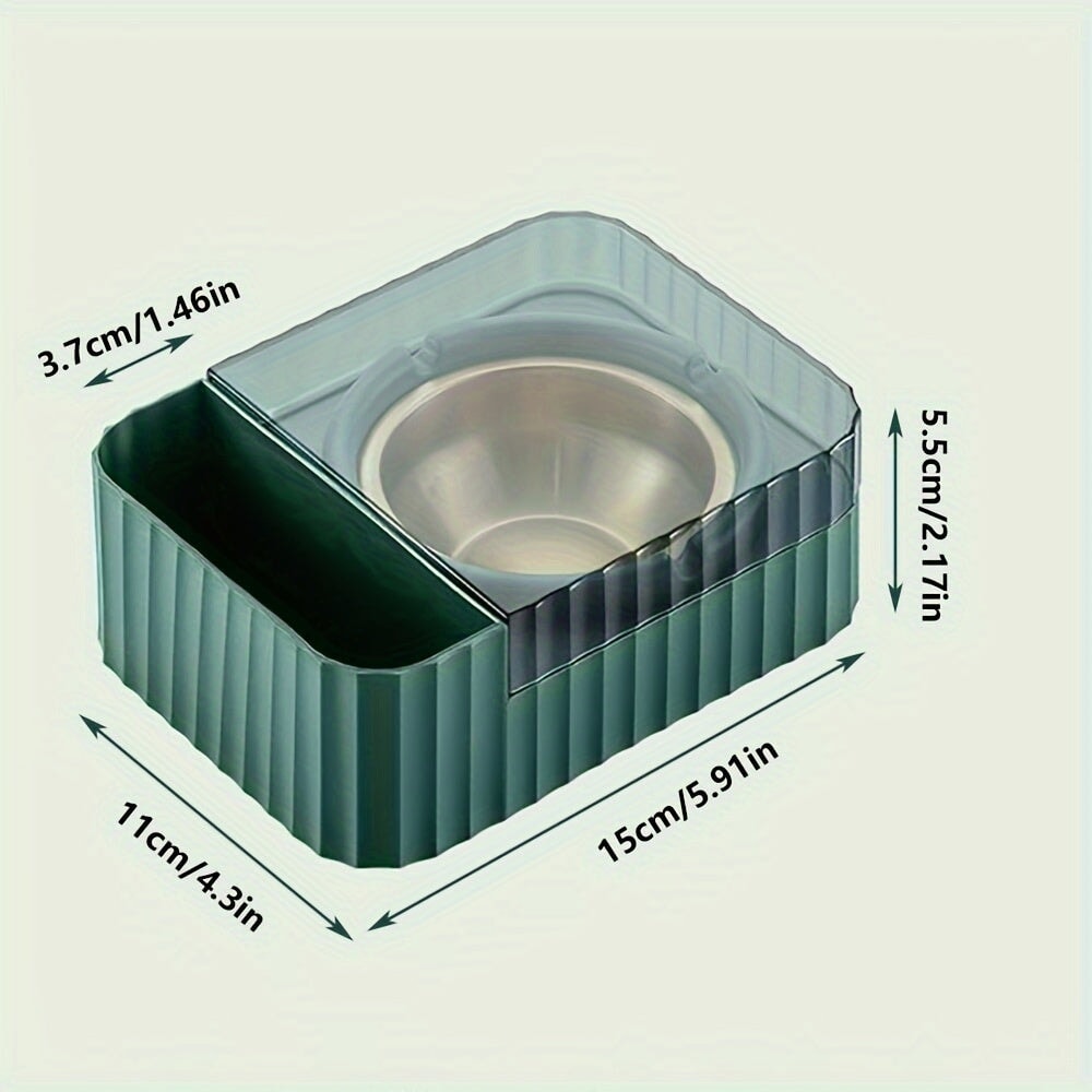 1pc Elegant Wall-Mounted Stainless Steel Cigarette Ashtray - Perfect For Bathroom Storage And Organization CO/B\HA 
