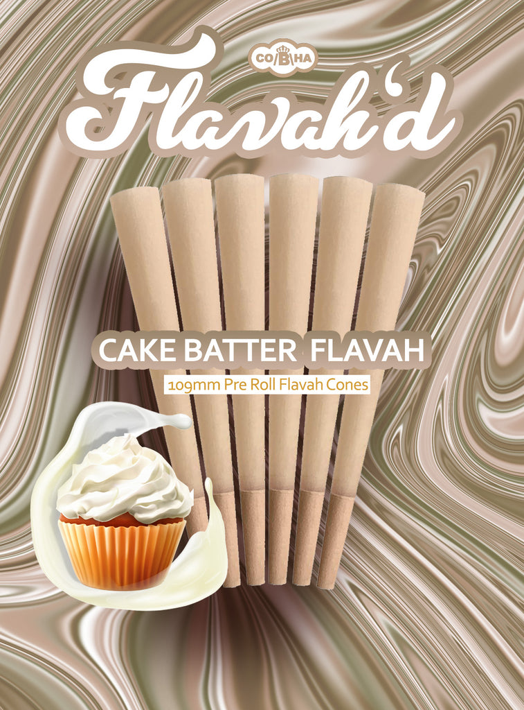 Flavah’d Cake Batter Pre-Roll Cones Gravity Box