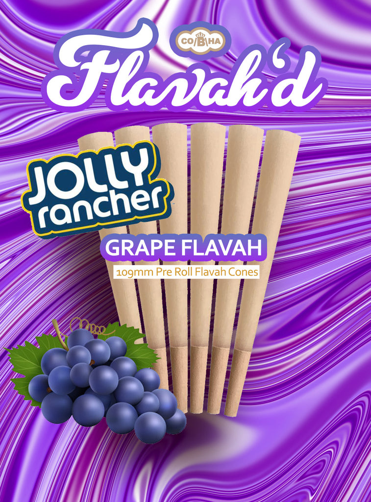 Flavah’d Jolly Rancher Grape Pre-Roll Cones