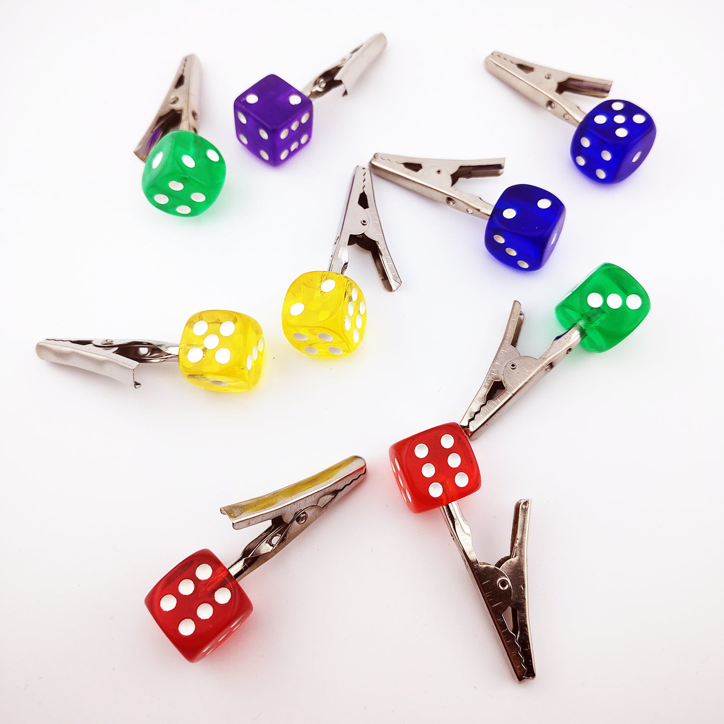 Lucky Dice Roach Clip – Assorted Colors