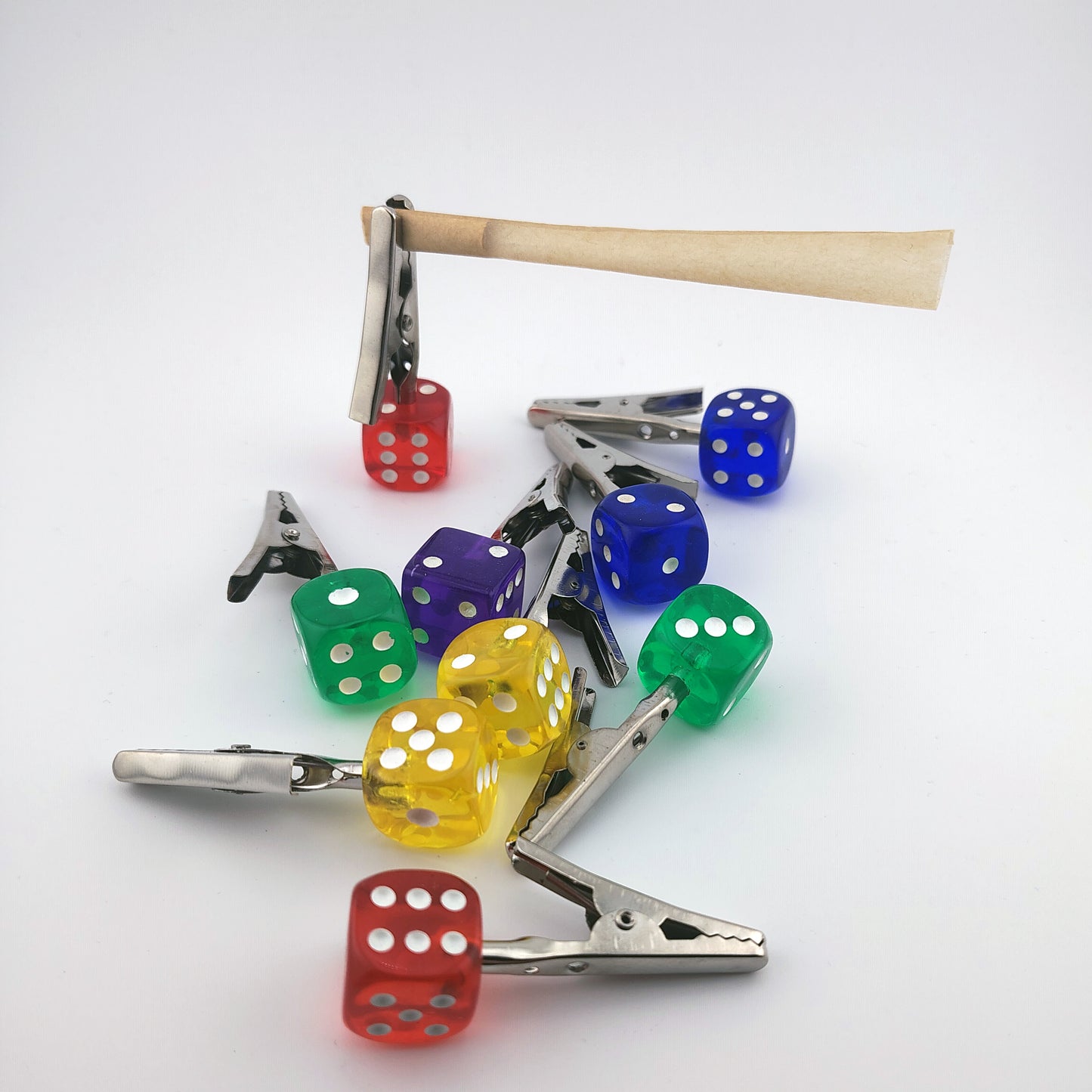 Lucky Dice Roach Clip – Assorted Colors