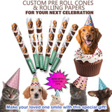 CUSTOM Designer Pre-Roll cones with Custom Tips option