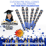CUSTOM Designer Pre-Roll cones with Custom Tips option