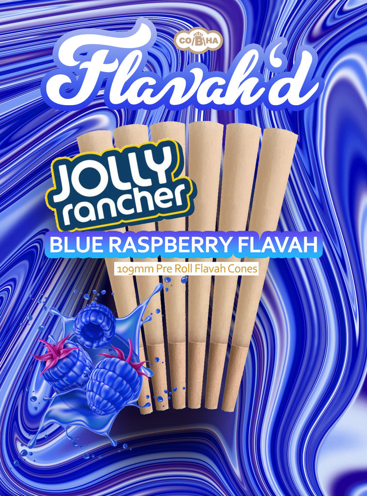 Flavah’d Jolly Rancher Blue Raspberry Pre-Roll Cones