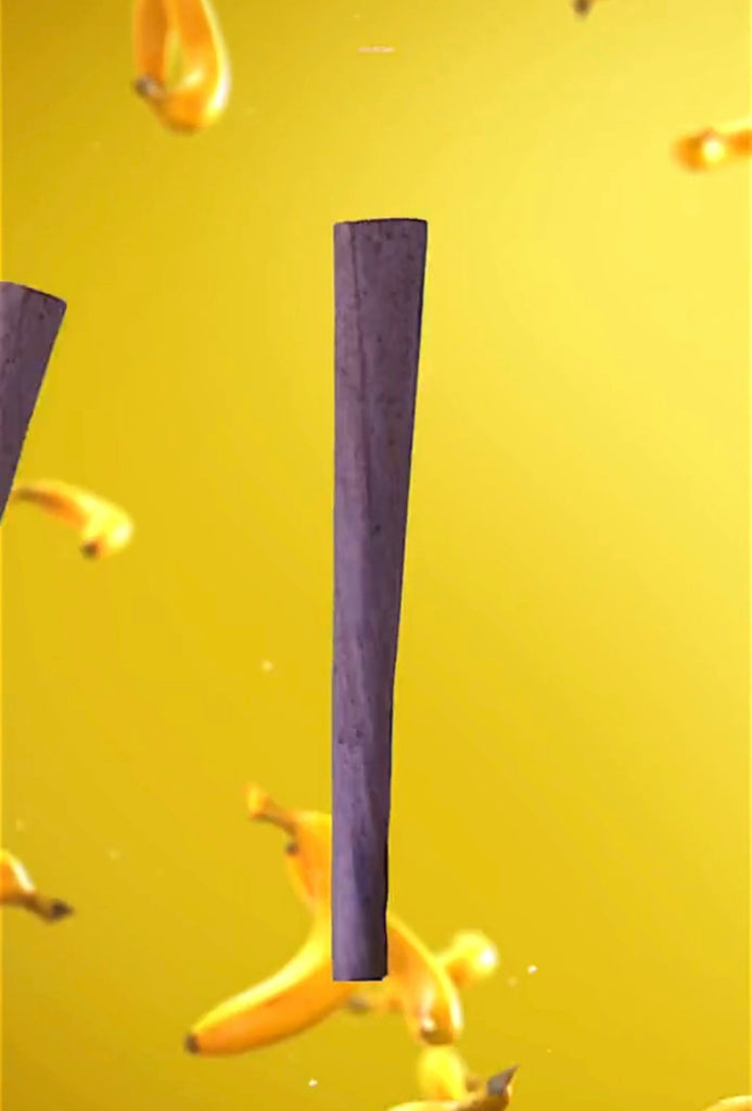 Banana Blunts 3 Dutch Cream Pre-Rolled Cones CO/B\HA 