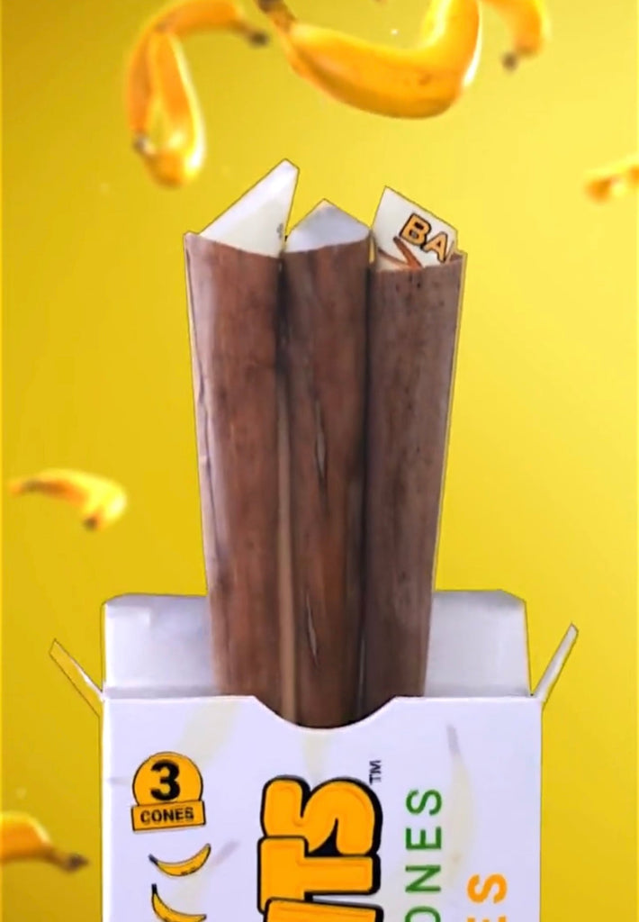 Banana Blunts 3 Honey Pre-Rolled Cones CO/B\HA 