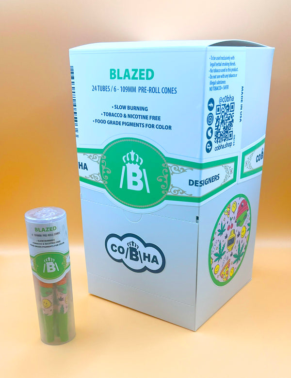 Blazed Gravity Box 24 Tubes Designer Pre-Roll Cones