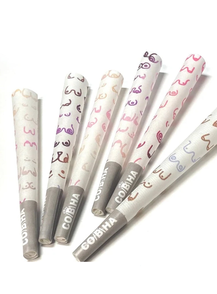 Boobs Gravity Box 24 Tubes Designer Pre-Roll Cones
