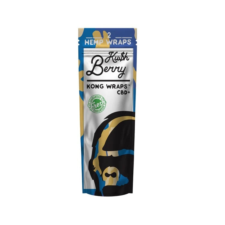 CBD+ Kush Berry Kong Hemp Wraps CO/B\HA