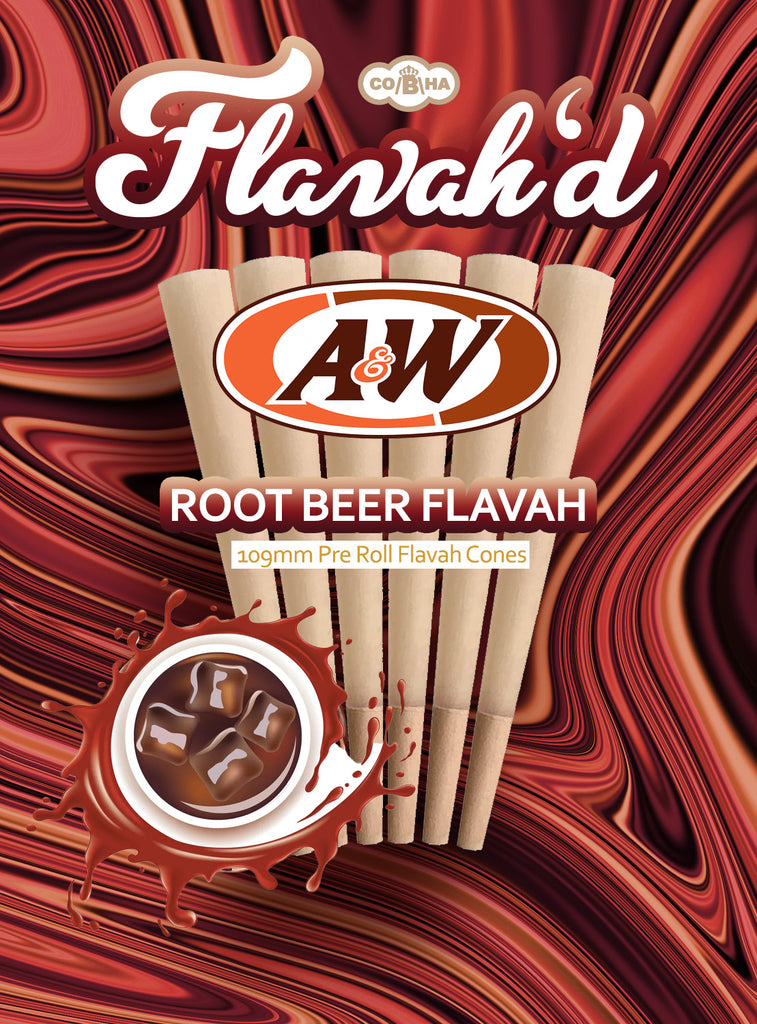 Flavah’d AW Root Beer Pre-Roll Cones