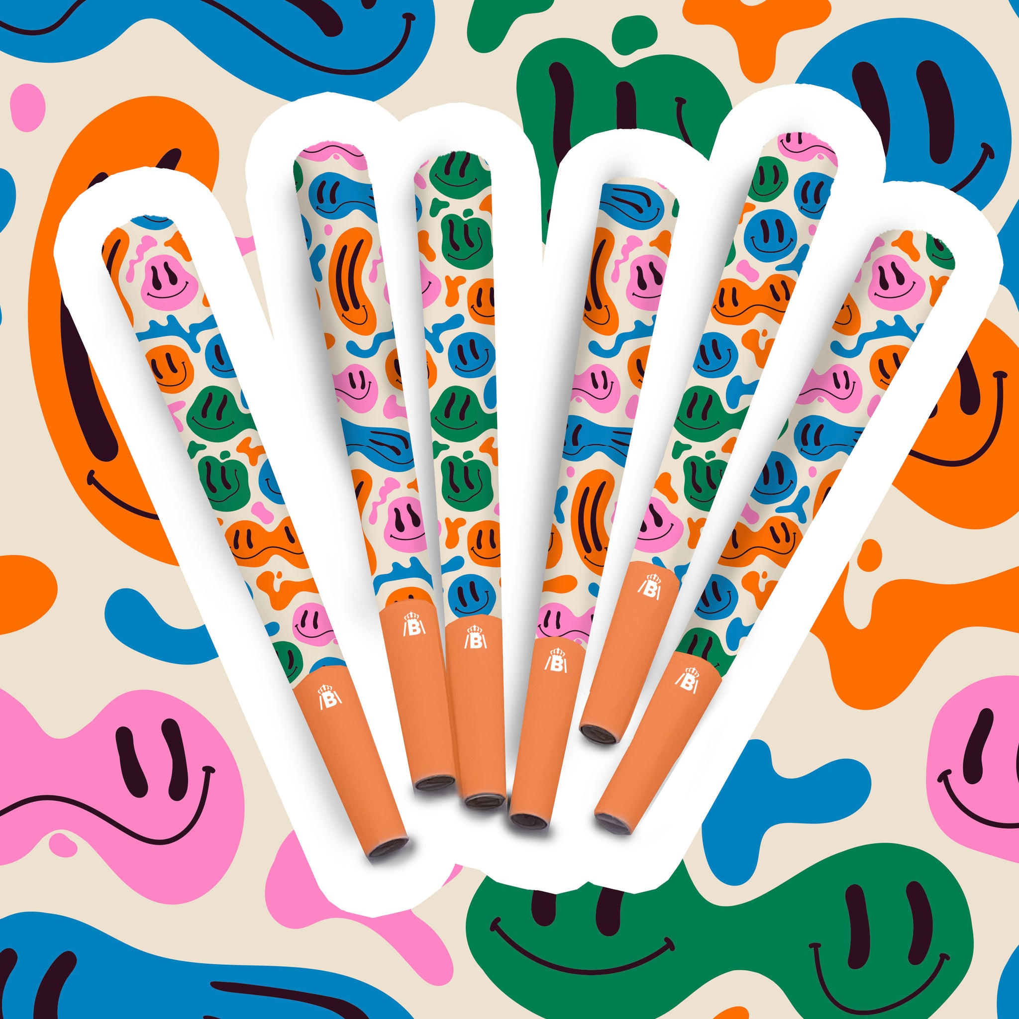 Happy Melt 6 Pre-Roll Cones - 1.5 gram