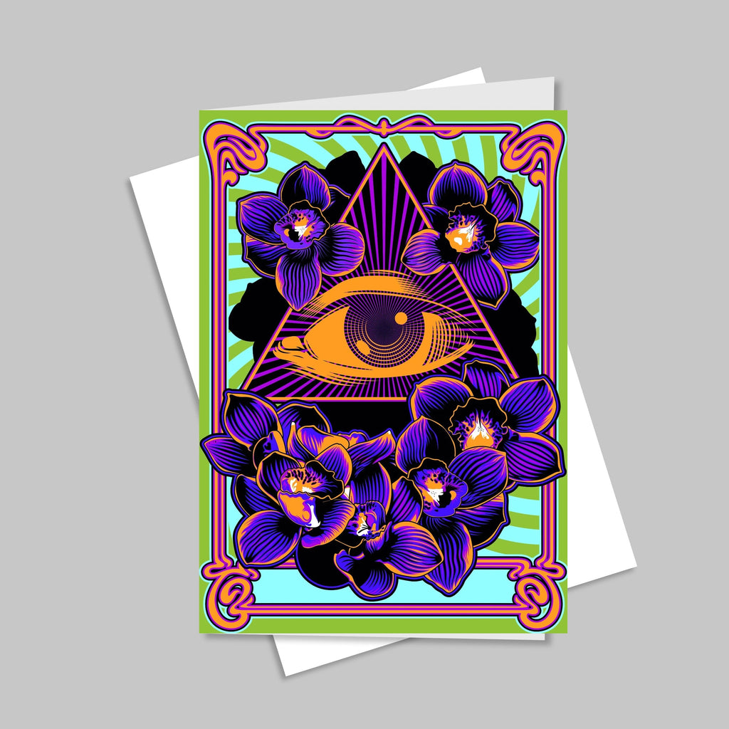 Eye Phi Greeting Cards - Free Shipping CO/B\HA 