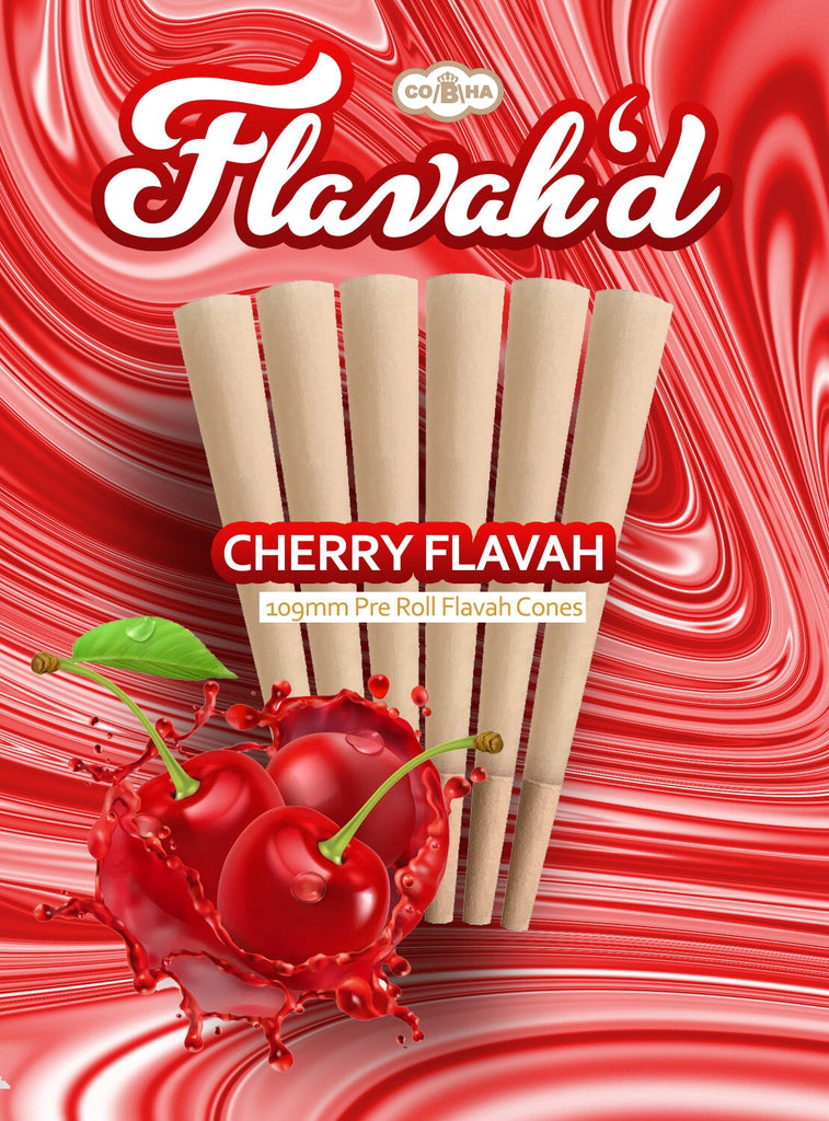 Flavah’d Cherry Pre-Roll Cones CO/B\HA 