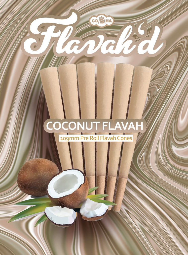 Flavah’d Coconut Pre-Roll Cones CO/B\HA 