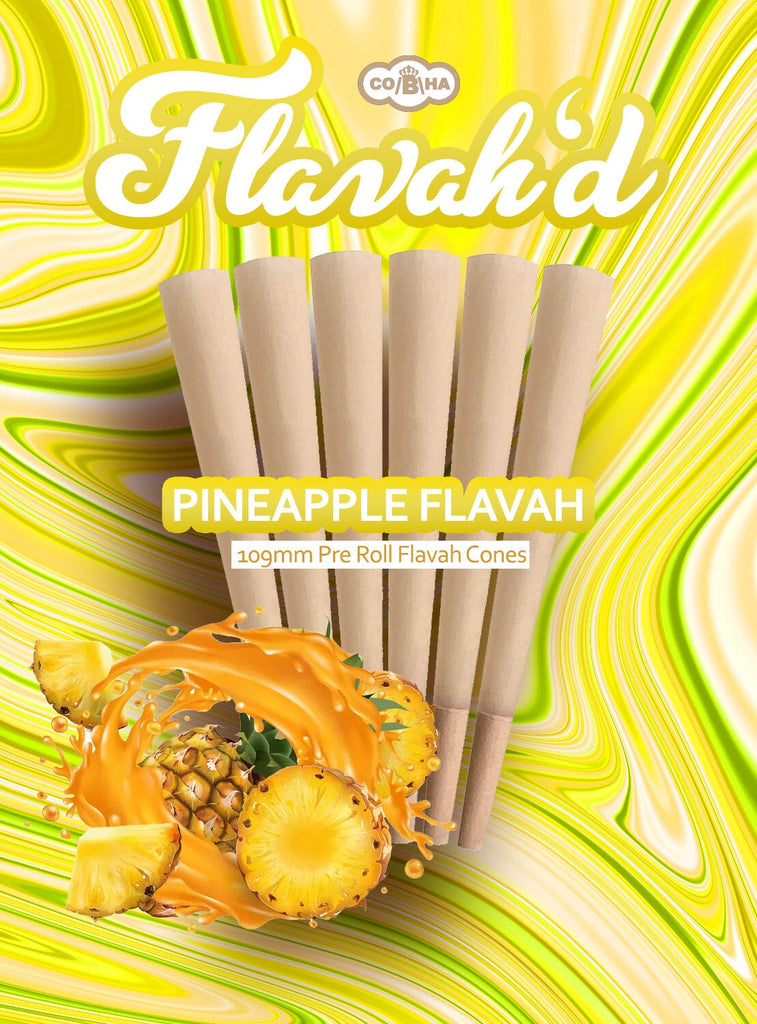 Flavah’d Pineapple Pre-Roll Cones CO/B\HA 