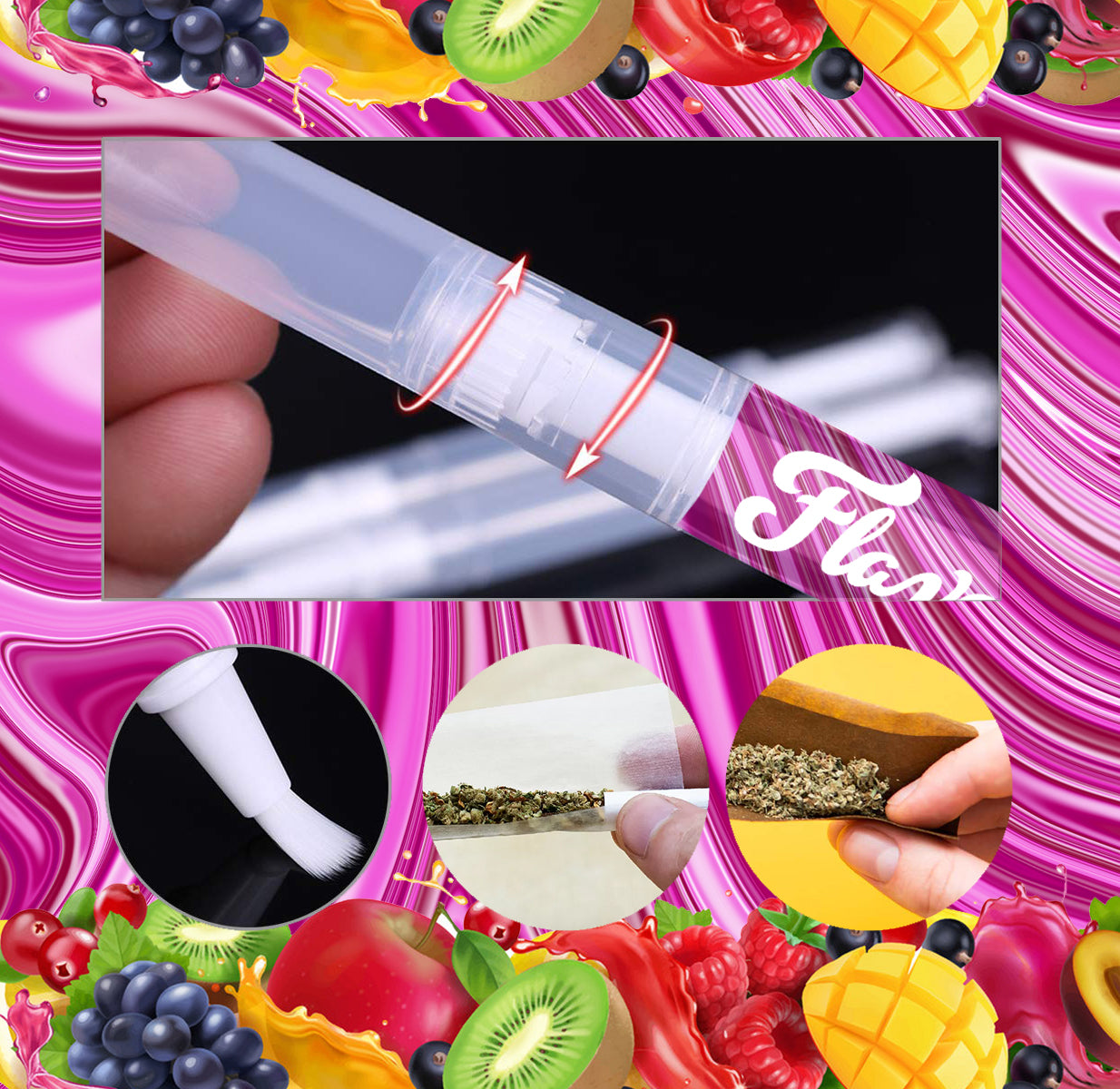 Flavah'd Glue Rolling Pen