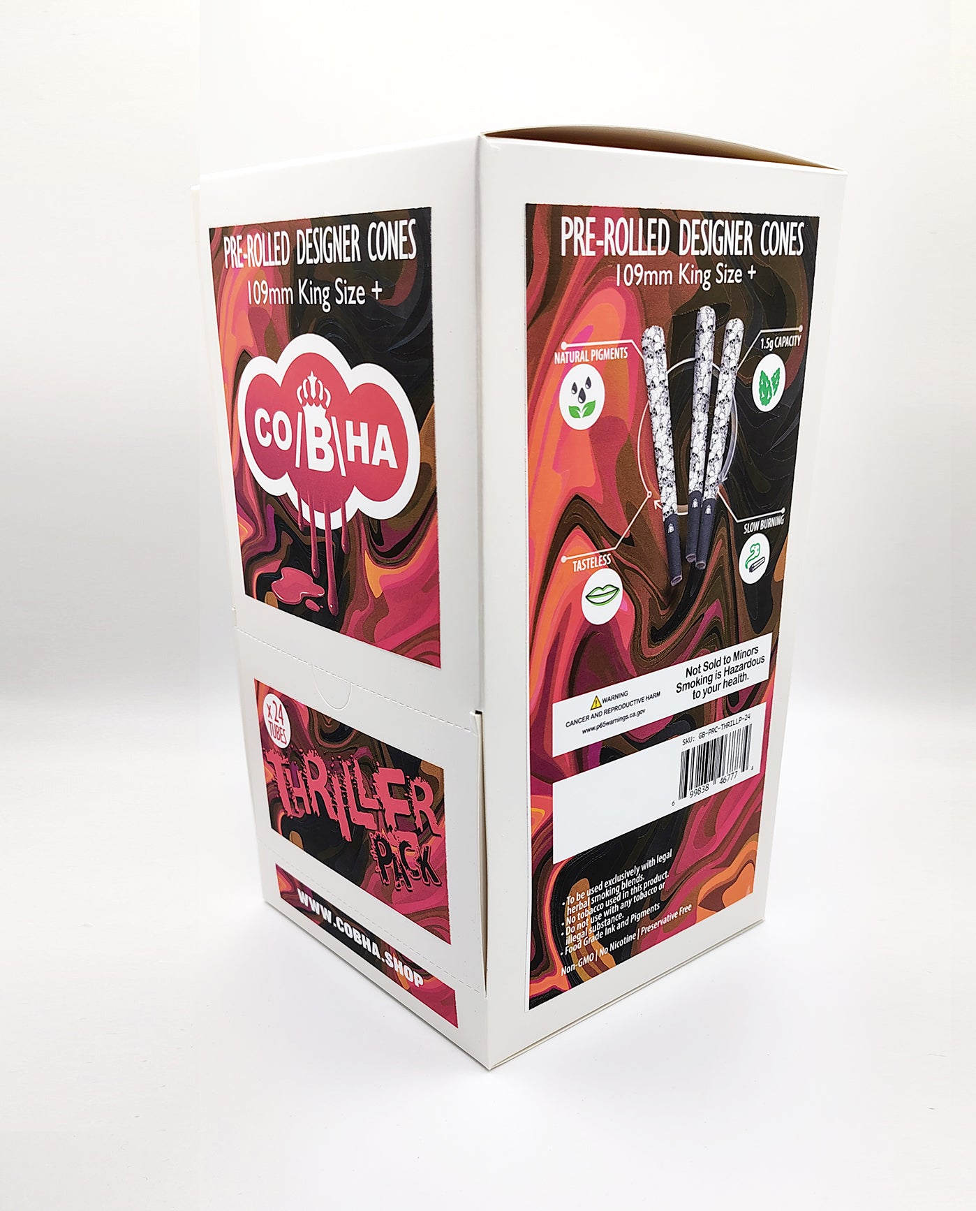 Thriller Pack Gravity Box 24 Tubes Designer