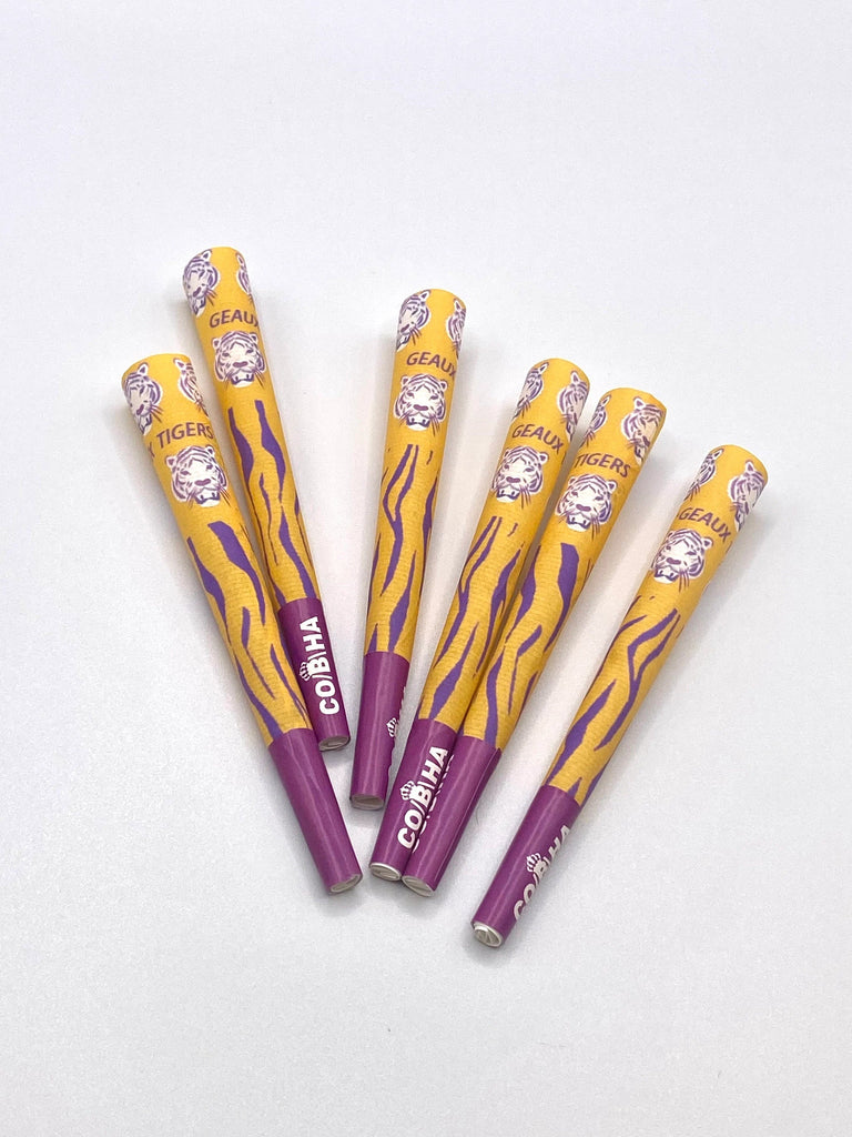 Geaux Tigers Pre-Roll 1.5 gram Cones CO/B\HA 