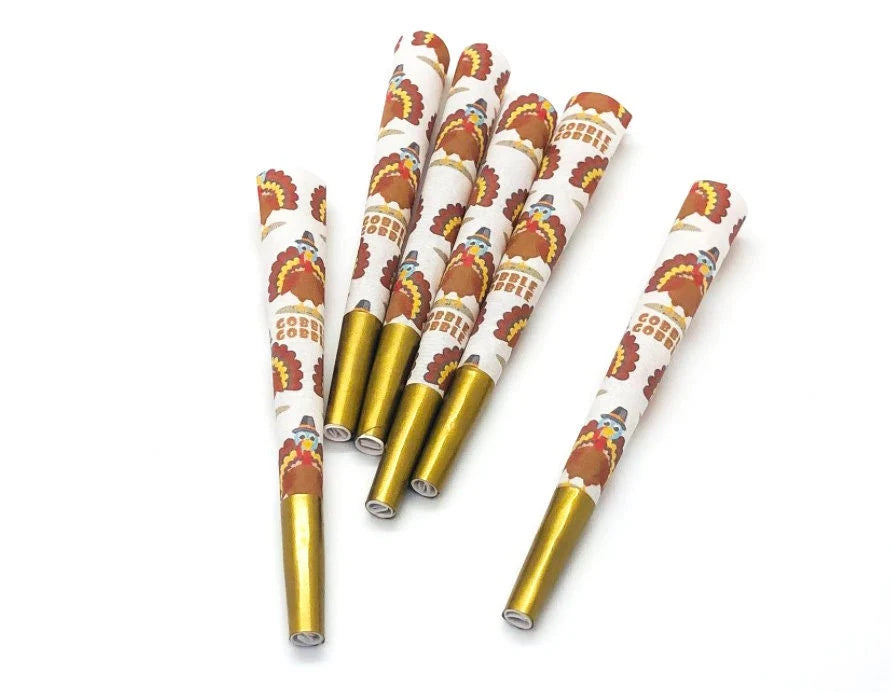 Gobble Gobble 6 Pre Roll Cones - 1.5 gram - CO/B\HA 