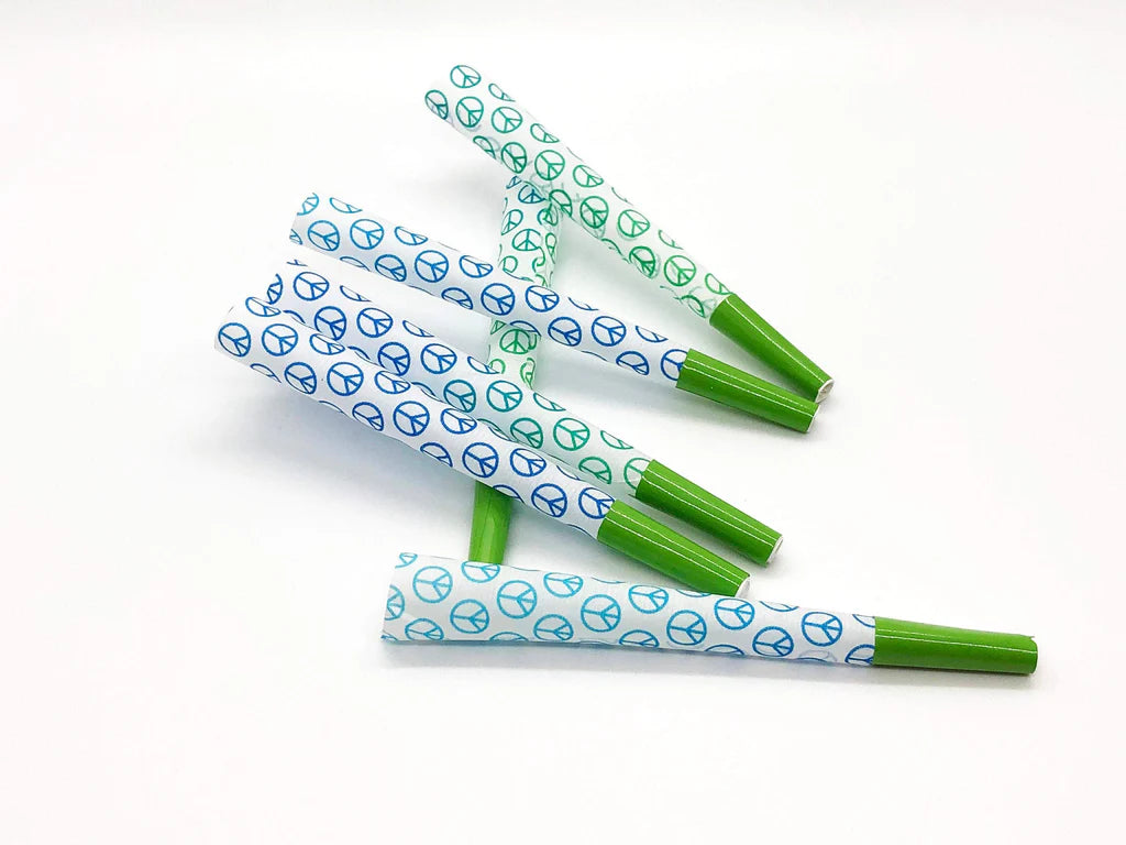 Green Peace Gravity Box 24 Tubes Designer Pre-Roll Cones