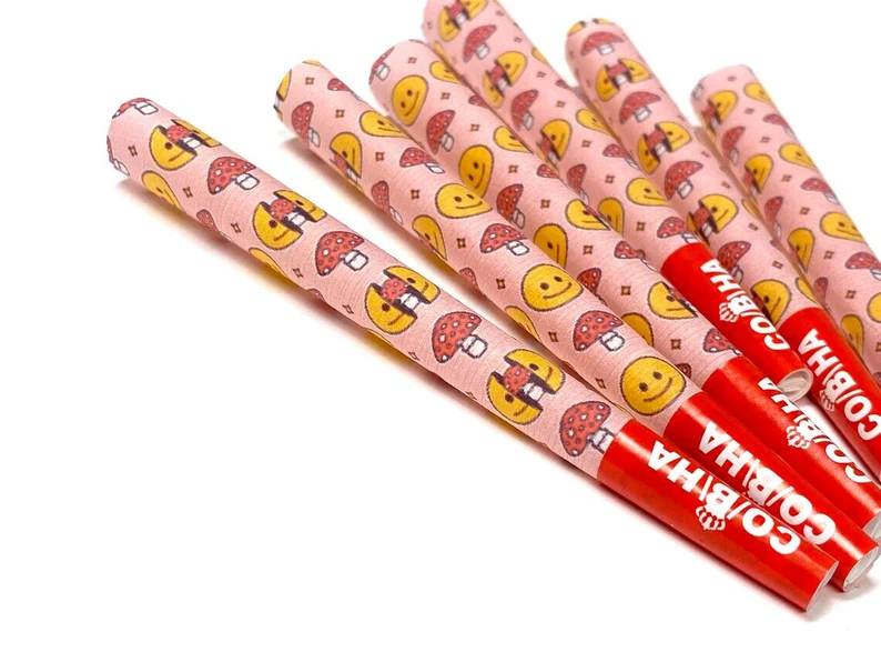 Happy Face 6 Pre-Roll Cones CO/B\HA