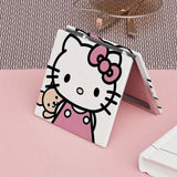 Hello Kitty Small Mirror, Portable Double-sided Folding Makeup Mirror, Perfect Mirror For Outside CO/B\HA 