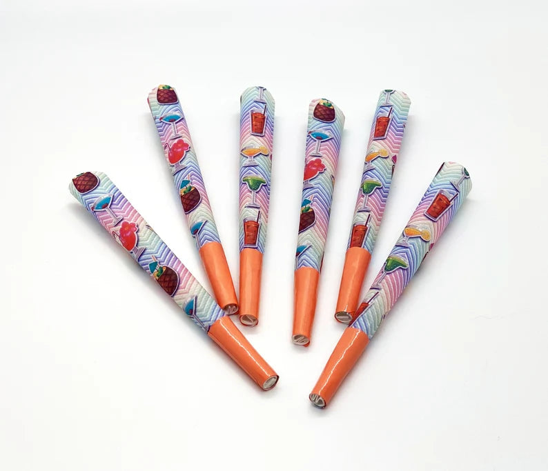 Happy Hour Gravity Box 24 Tubes Designer Pre-Roll Cones