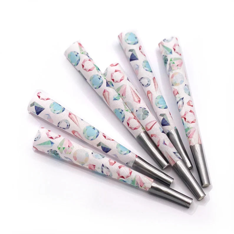 Be Jeweled Gravity Box 24 Tubes Designer Pre-Roll Cones