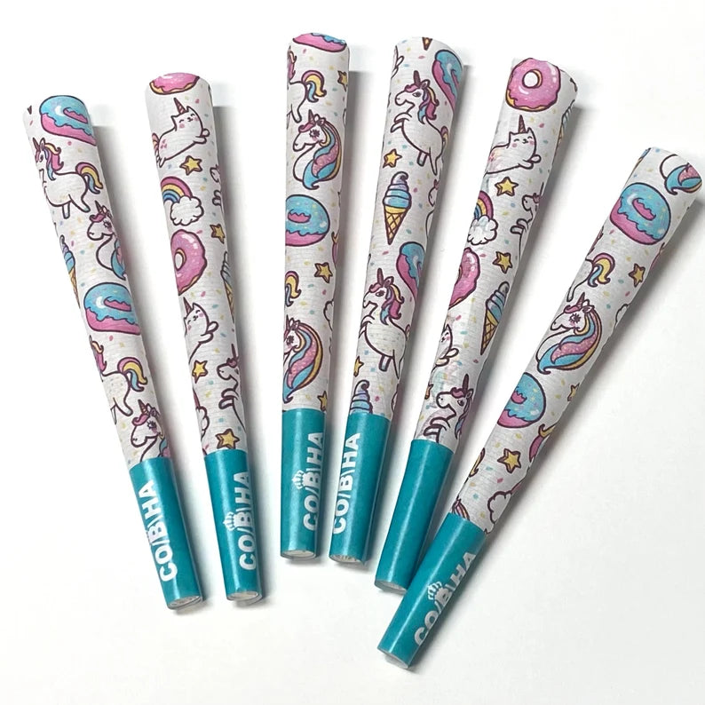 Unicorn Treats Gravity Box 24 Tubes Designer Pre-Roll Cones