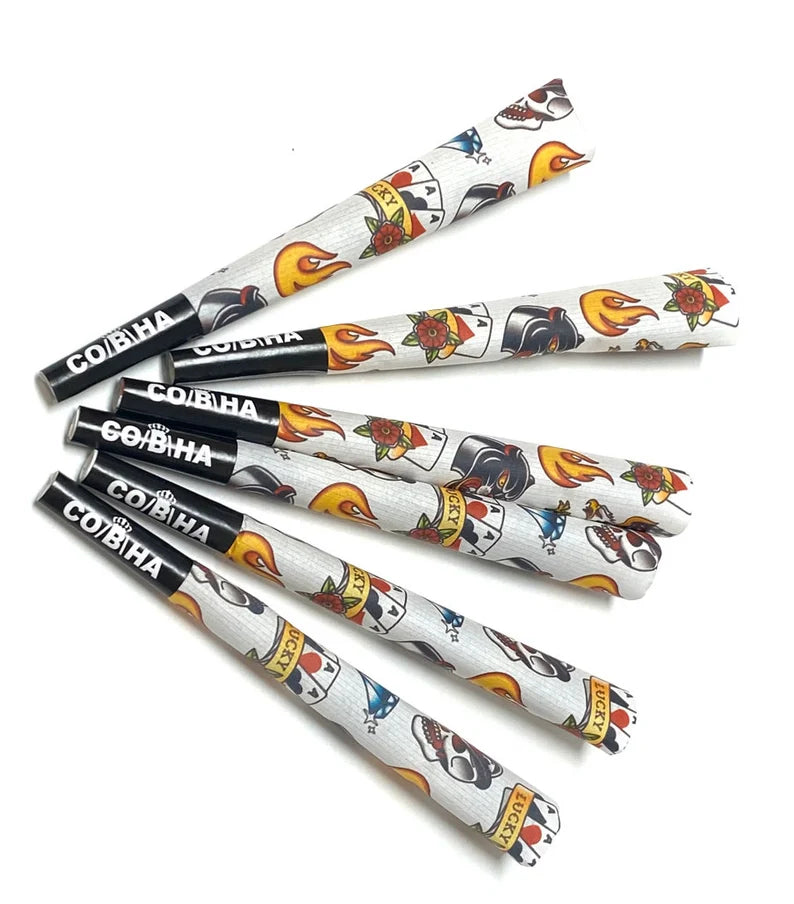 Lucky Tat Gravity Box 24 Tubes Designer Pre-Roll Cones