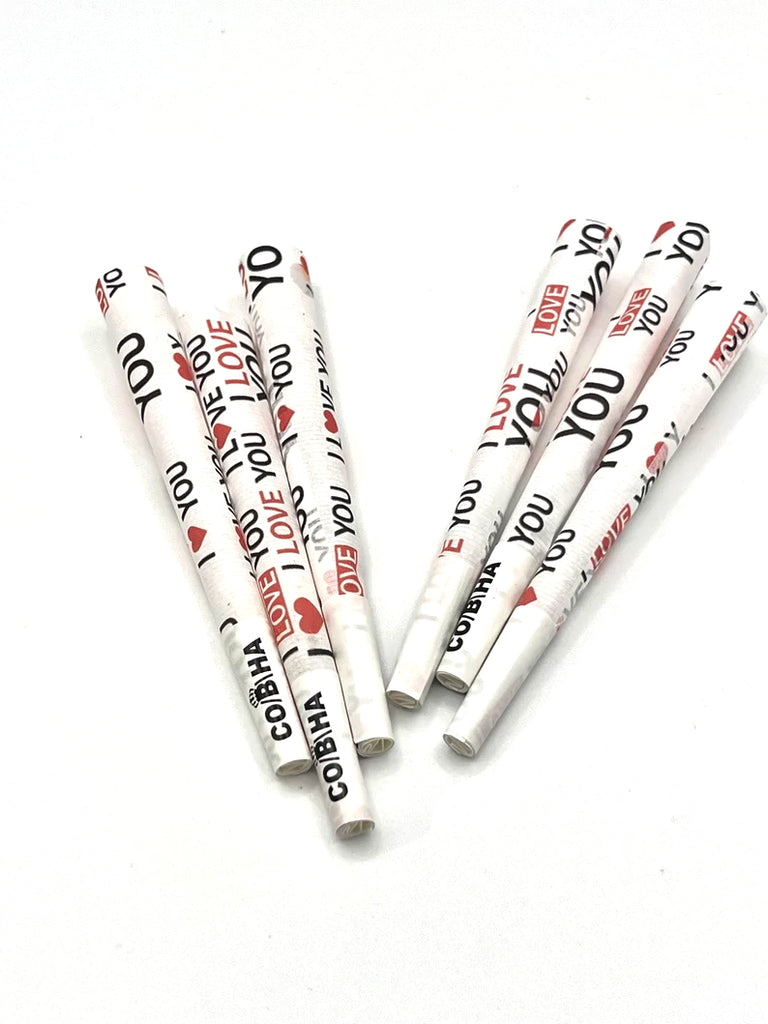 I Love You Gravity Box 24 Tubes Designer Pre-Roll Cones