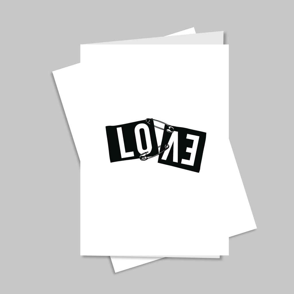 Love Pins Greeting Cards - Free Shipping CO/B\HA 