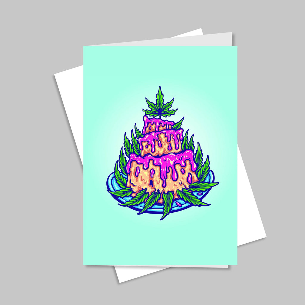 Melting Cake Greeting Card CO/B\HA 