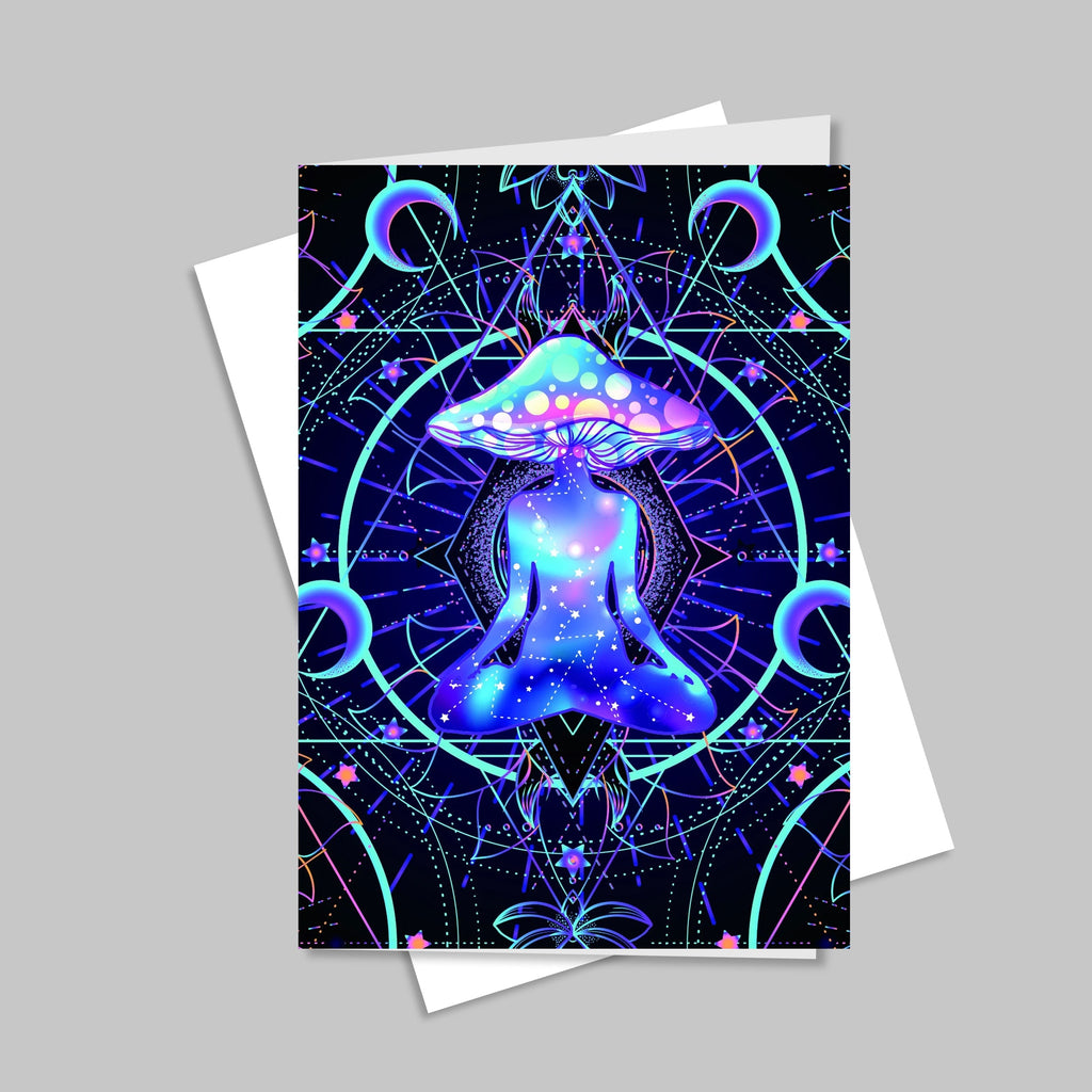 Mushroom Mantra Greeting Cards CO/B\HA 