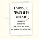 Naughty Anniversary Card For Him, Funny Valentine's Day Birthday Card For Husband Boyfriend CO/B\HA 