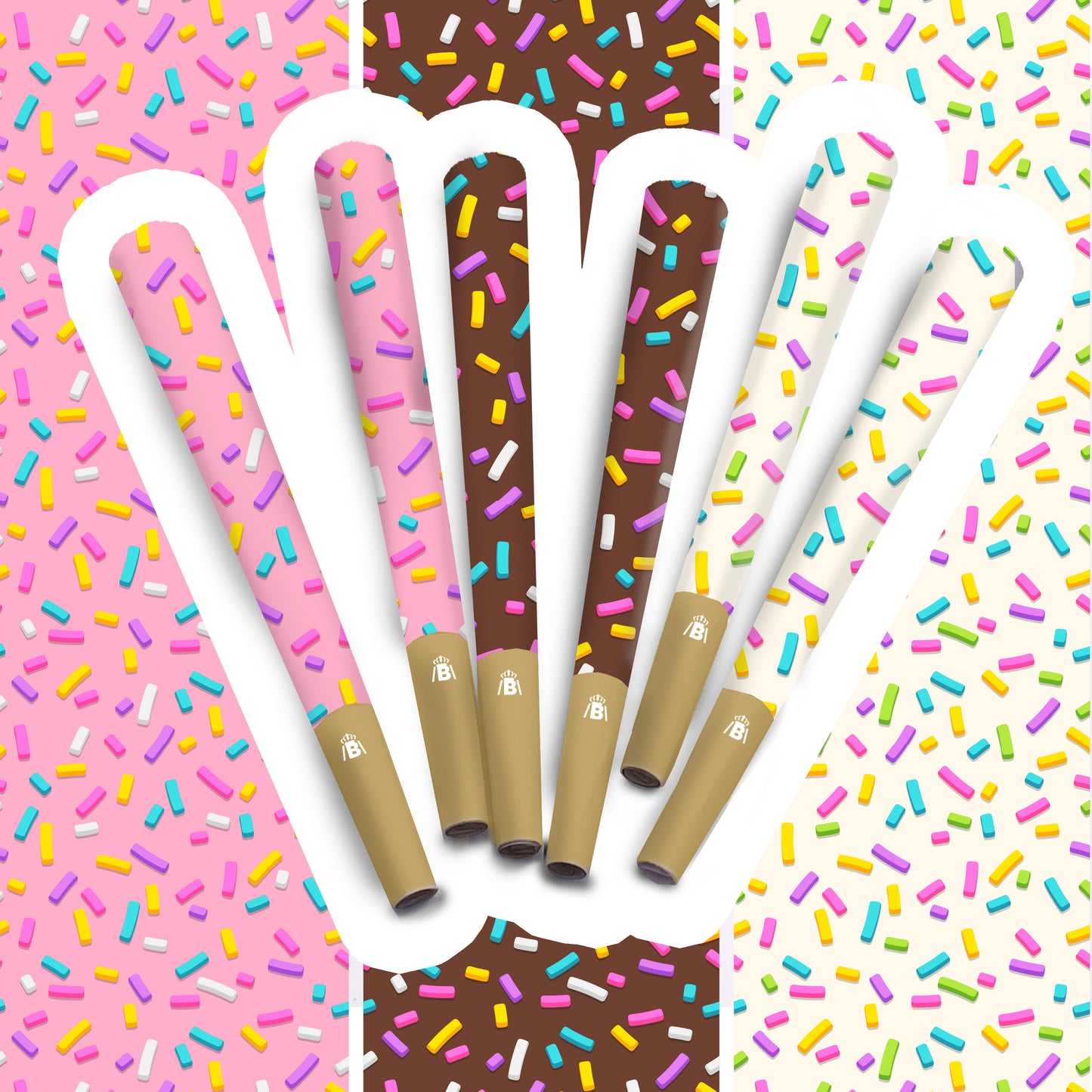 Neapolitan 6 Pre-Roll Cones - 1.5 gram