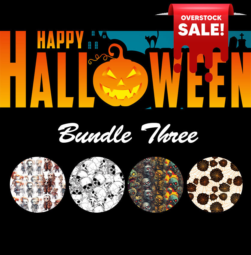 4 Tubes OVERSTOCK HALLOWEEN BUNDLES: While Supplies Last