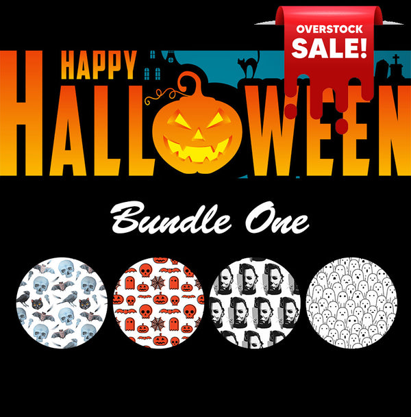 4 Tubes OVERSTOCK HALLOWEEN BUNDLES: While Supplies Last