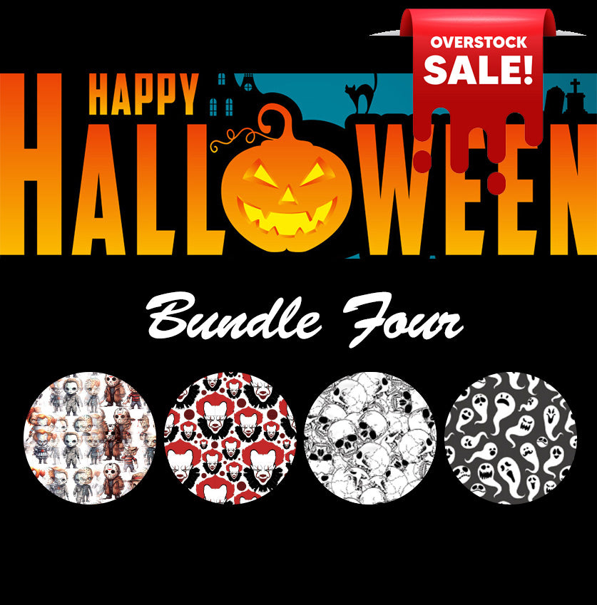 4 Tubes OVERSTOCK HALLOWEEN BUNDLES: While Supplies Last