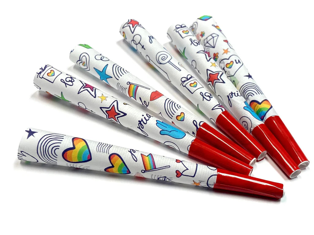 Pride Love Gravity Box 24 Tubes Designer Pre-Roll Cones
