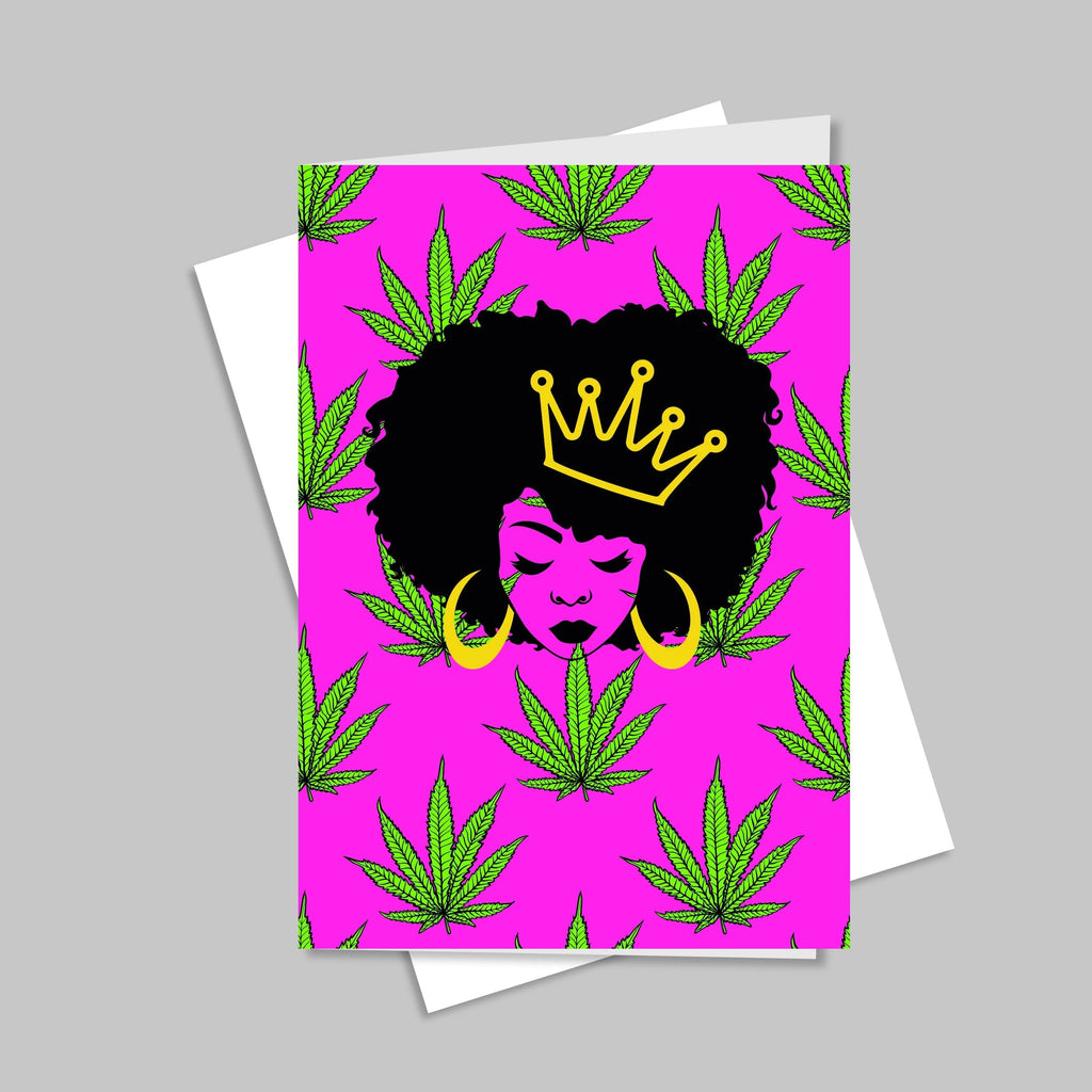 Queen Greeting Card CO/B\HA 