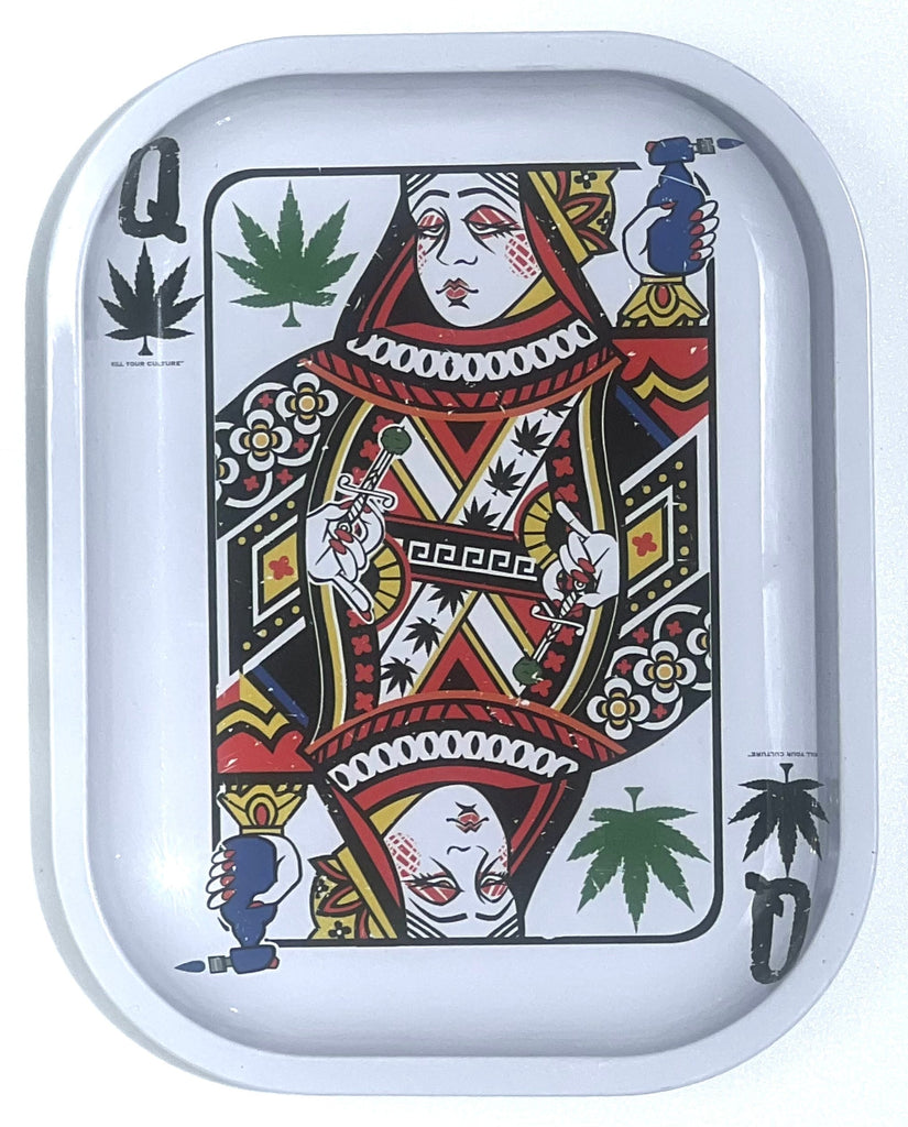 Queenie Metal Rolling Tray - Medium - CO/B\HA 