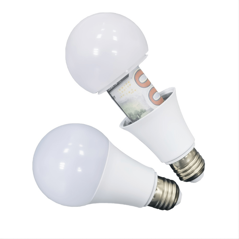 Realistic Light Bulb Transfer Safe, Store Money, Jewelry And Small Items In Conspicuous Places! CO/B\HA 