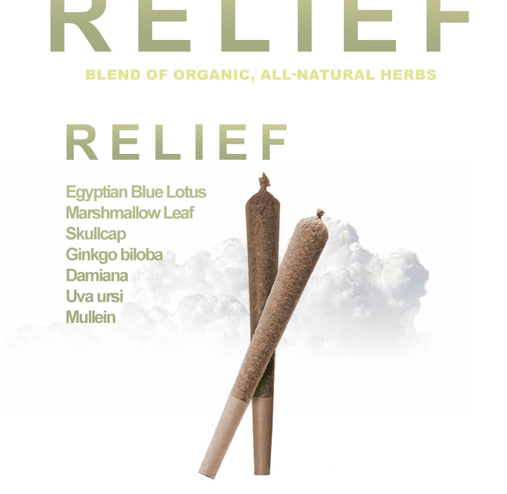 Relief- Herbal Blends Pre Roll Cones CO/B\HA 