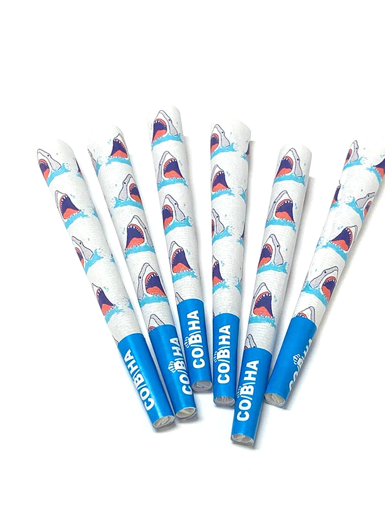 Shark Attack Gravity Box 24 Tubes Designer Pre-Roll Cones