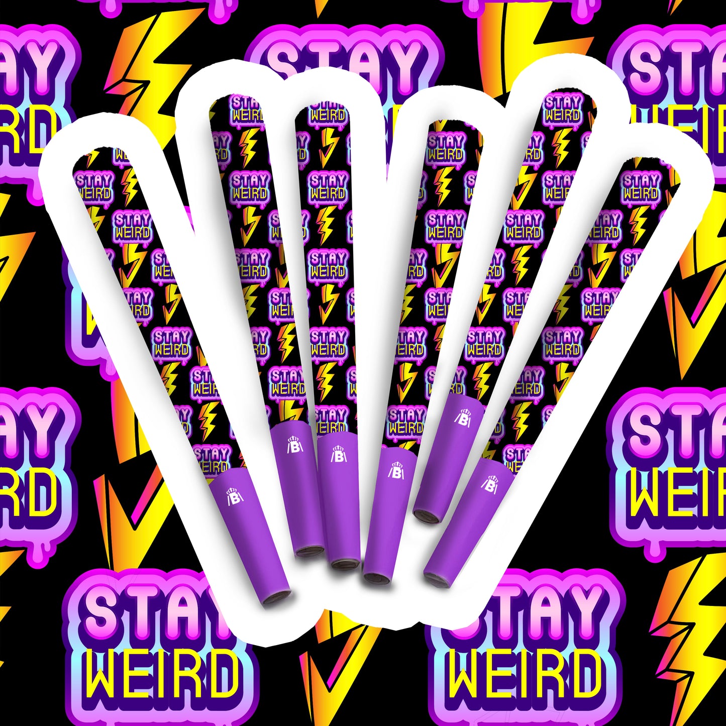 Stay Weird 6 Pre-Roll Cones - 1.5 gram