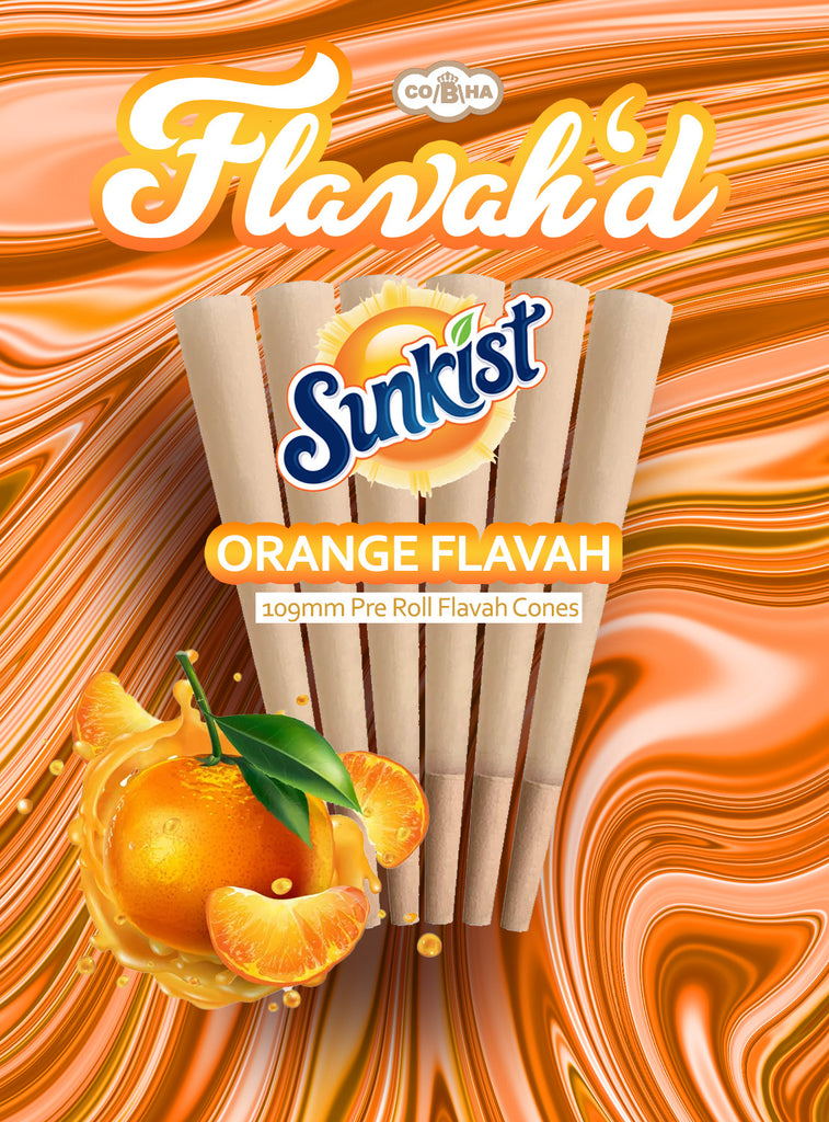 Flavah’d Sunkist Orange Pre-Roll Cones